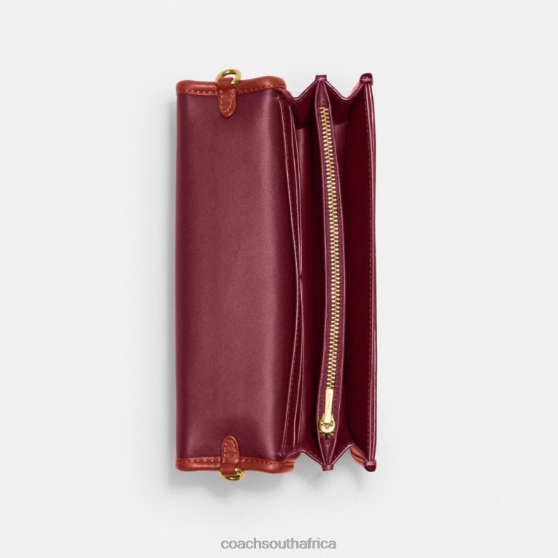 Coach Women BEA CROSSBODY IN SIGNATURE CANVAS B4/Tan Rust 4ZRDJ244