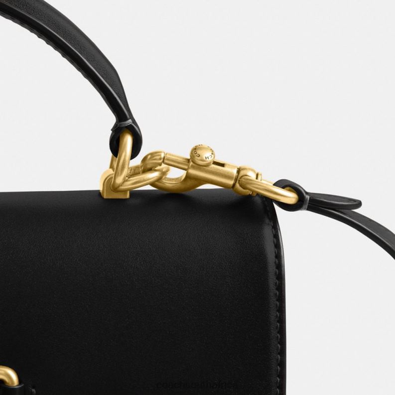 Coach Women HARLOW TOP HANDLE B4/BLACK 4ZRDJ226