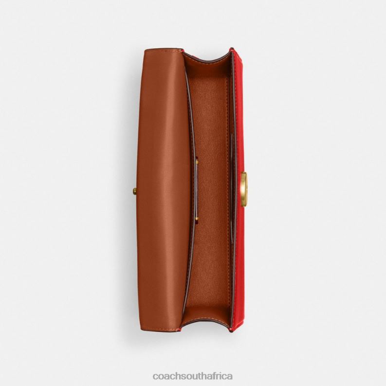 Coach Women HARLOW TOP HANDLE B4/Sport Red 4ZRDJ227