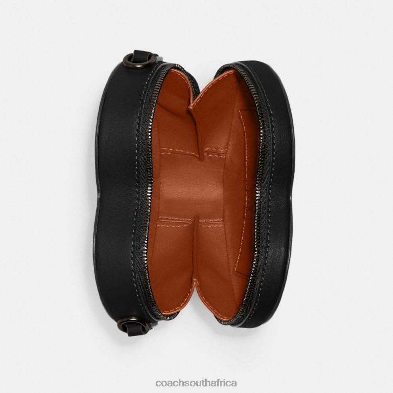 Coach Women HEART CROSSBODY 14 V5/Black 4ZRDJ211