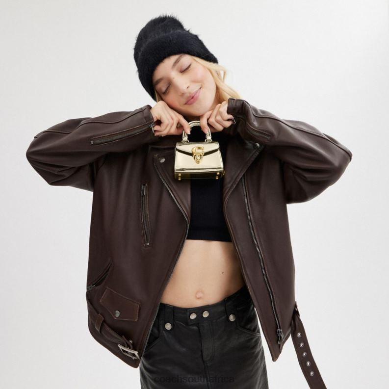 Coach Women SAMMY TOP HANDLE 12 B4/Gold 4ZRDJ220