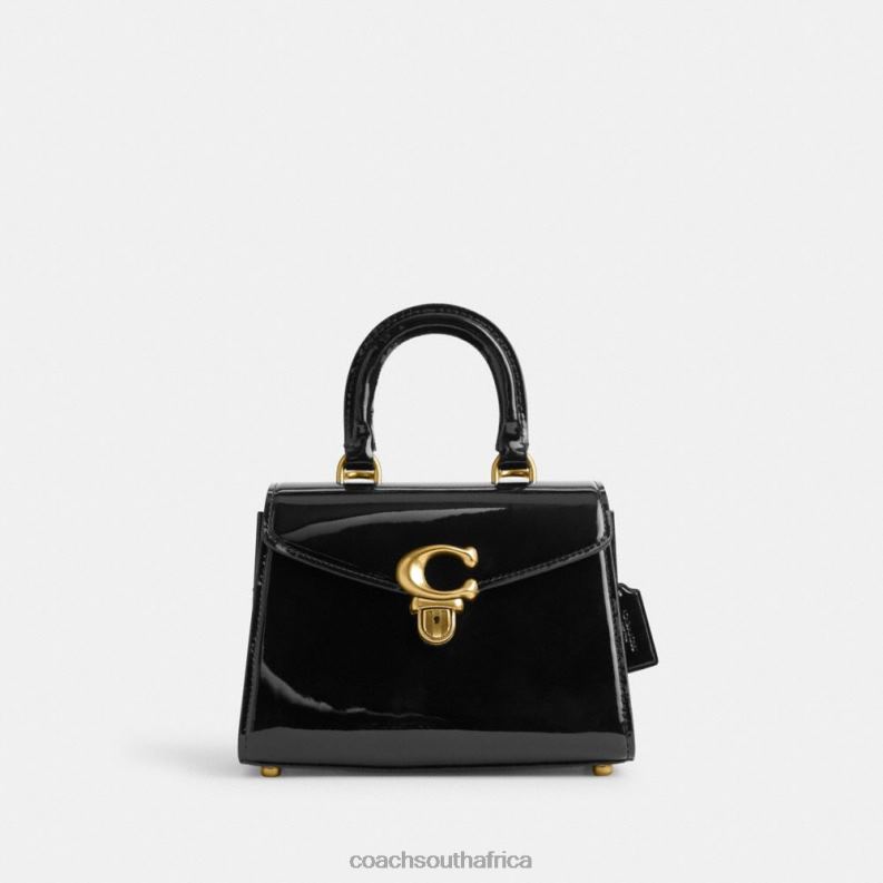 Coach Women SAMMY TOP HANDLE 21 B4/BLACK 4ZRDJ233