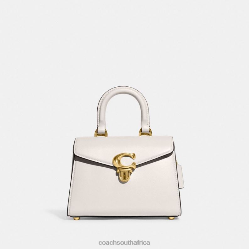 Coach Women SAMMY TOP HANDLE 21 B4/CHALK 4ZRDJ248