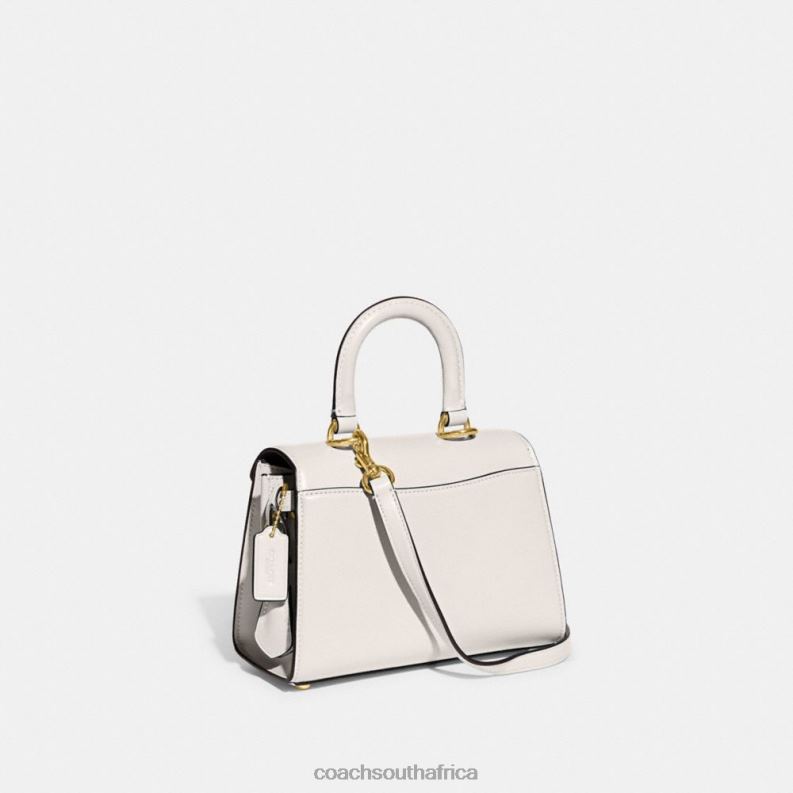 Coach Women SAMMY TOP HANDLE 21 B4/CHALK 4ZRDJ248