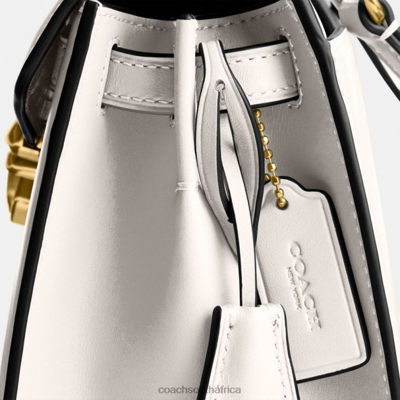 Coach Women SAMMY TOP HANDLE 21 B4/CHALK 4ZRDJ248