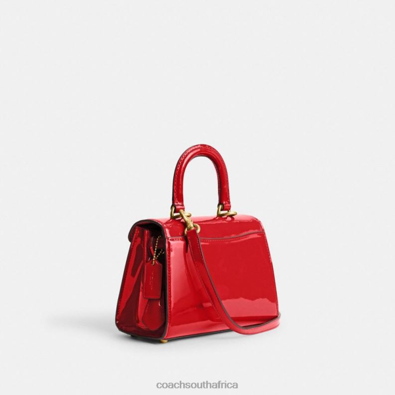 Coach Women SAMMY TOP HANDLE 21 B4/RED 4ZRDJ234