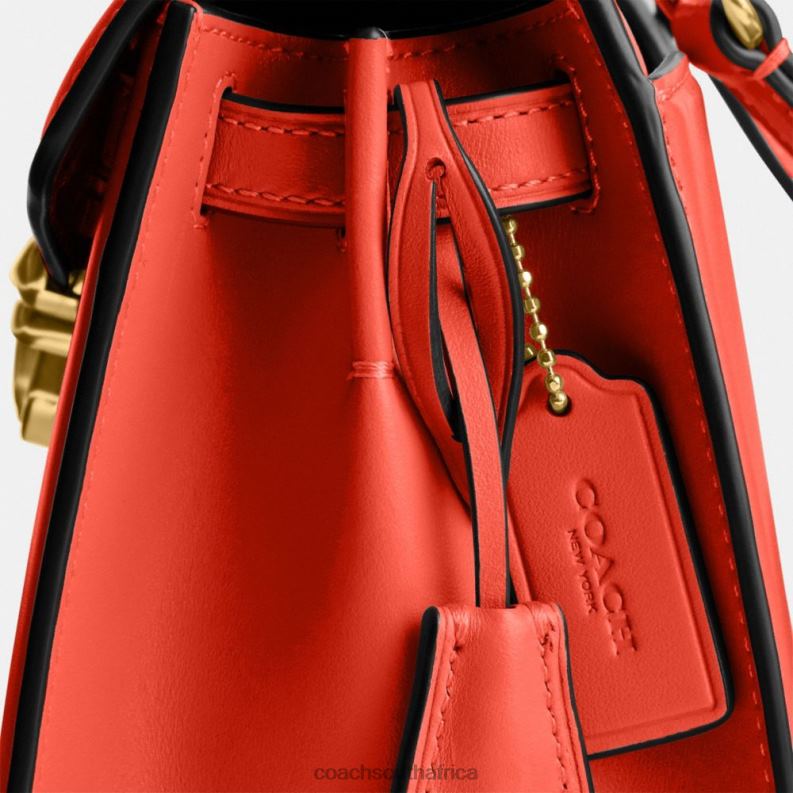 Coach Women SAMMY TOP HANDLE 21 B4/SUN ORANGE 4ZRDJ250