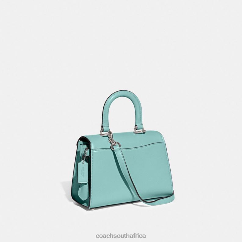 Coach Women SAMMY TOP HANDLE 21 LH/Faded Blue 4ZRDJ251