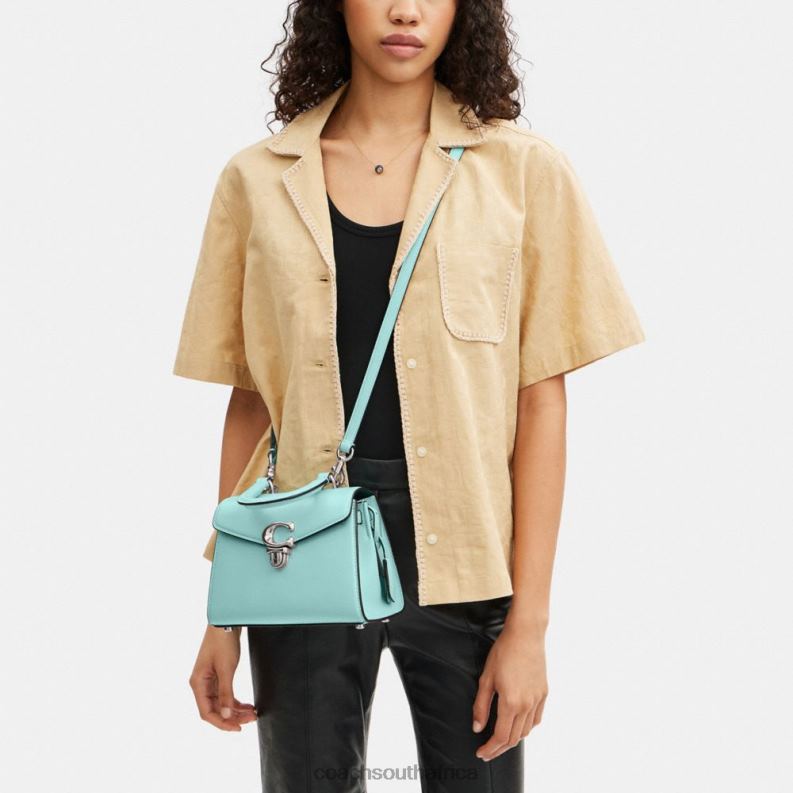 Coach Women SAMMY TOP HANDLE 21 LH/Faded Blue 4ZRDJ251