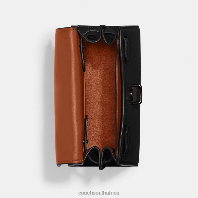 Coach Women SAMMY TOP HANDLE 21 V5/Black 4ZRDJ249