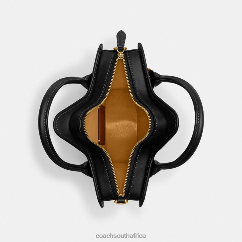 Coach Women STAR BAG IN REGENERATIVE LEATHER B4/BLACK 4ZRDJ208