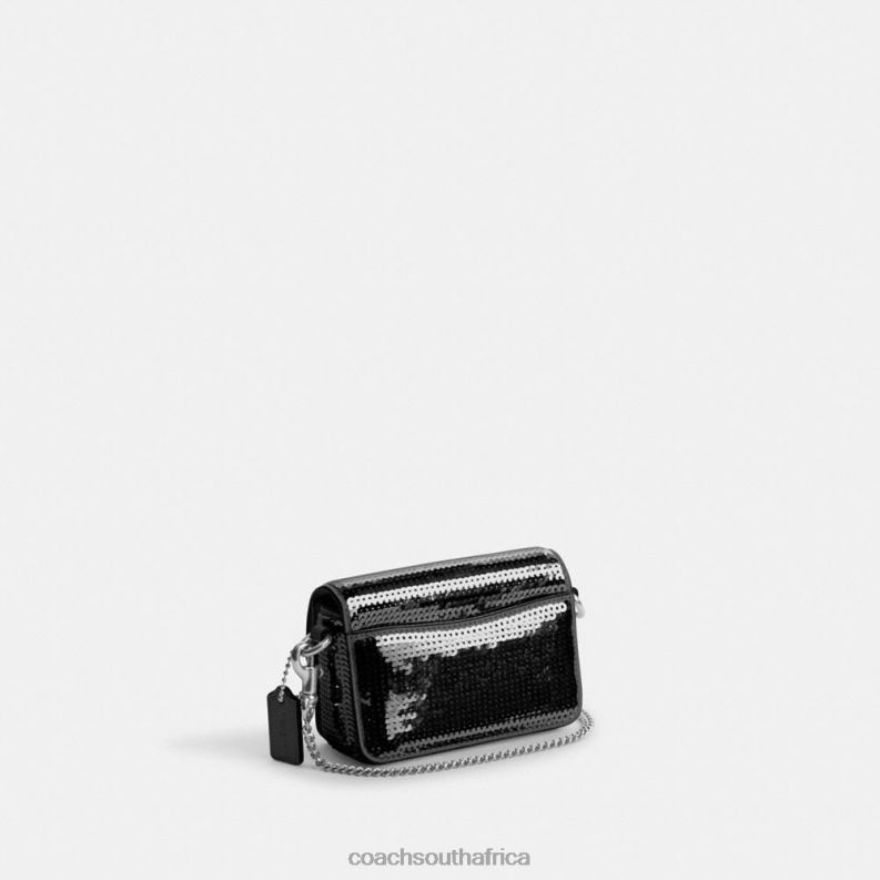 Coach Women STUDIO 12 WITH SEQUINS LH/Black 4ZRDJ223