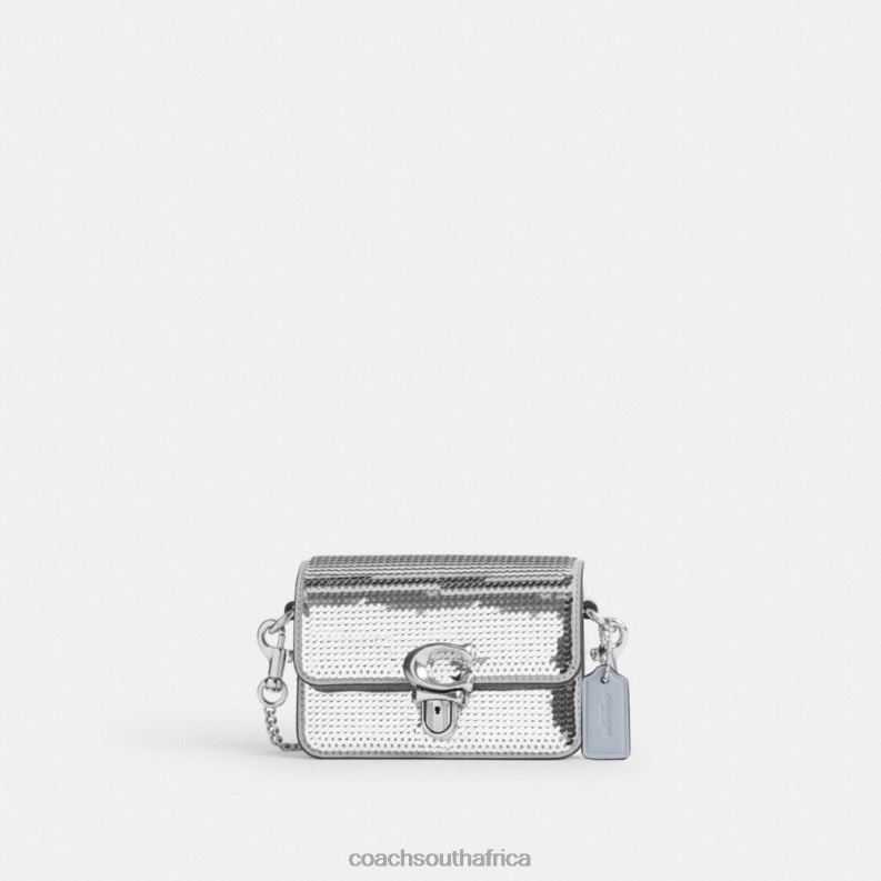 Coach Women STUDIO 12 WITH SEQUINS LH/Silver 4ZRDJ224
