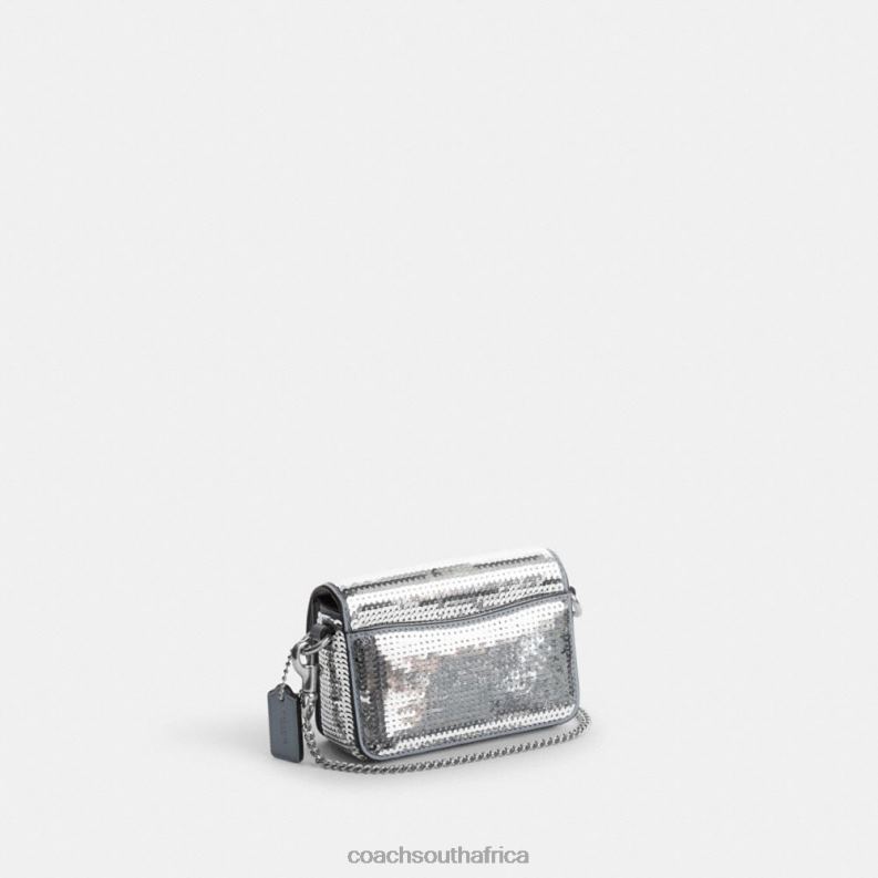 Coach Women STUDIO 12 WITH SEQUINS LH/Silver 4ZRDJ224
