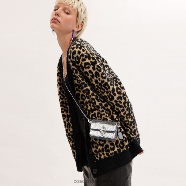 Coach Women STUDIO 12 WITH SEQUINS LH/Silver 4ZRDJ224