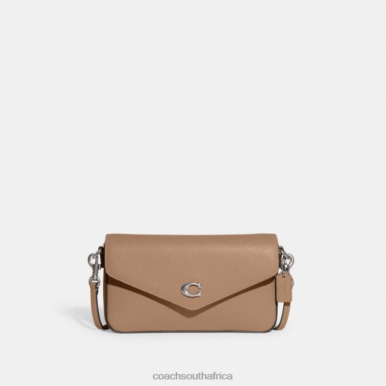 Coach Women WYN CROSSBODY LH/Taupe 4ZRDJ254
