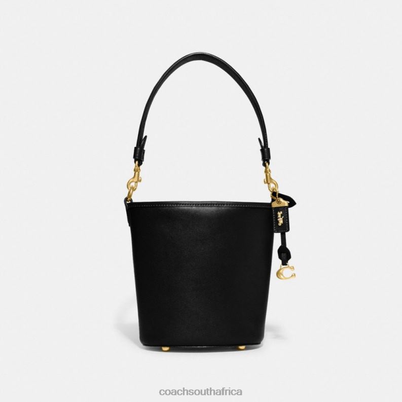 Coach Women DAKOTA BUCKET BAG 16 B4/BLACK 4ZRDJ17