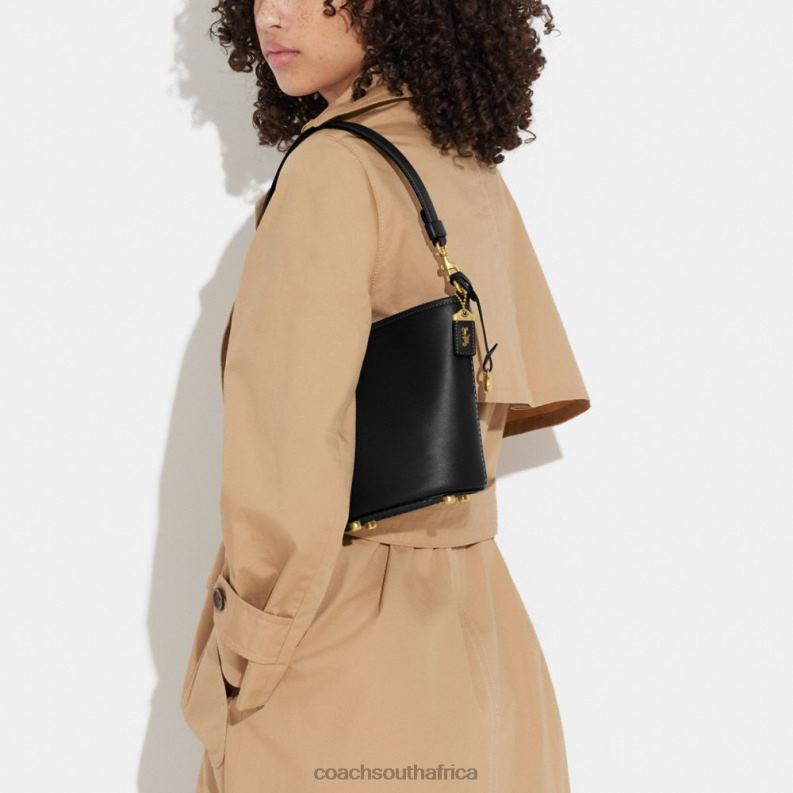 Coach Women DAKOTA BUCKET BAG 16 B4/BLACK 4ZRDJ17