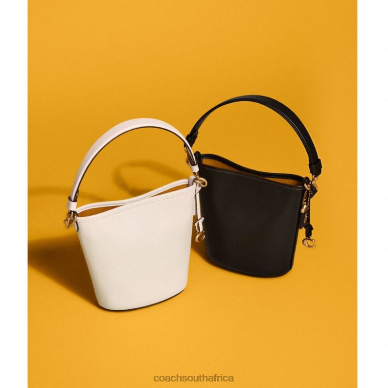 Coach Women DAKOTA BUCKET BAG 16 B4/BLACK 4ZRDJ17