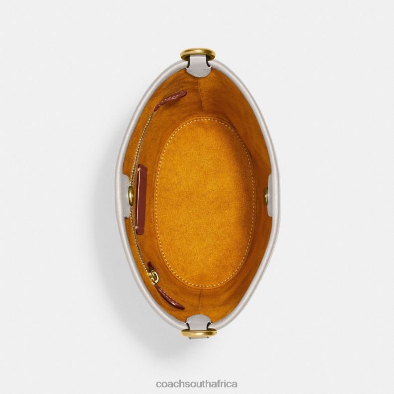 Coach Women DAKOTA BUCKET BAG 16 B4/CHALK 4ZRDJ19