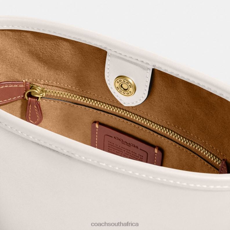 Coach Women DAKOTA BUCKET BAG 16 B4/CHALK 4ZRDJ19