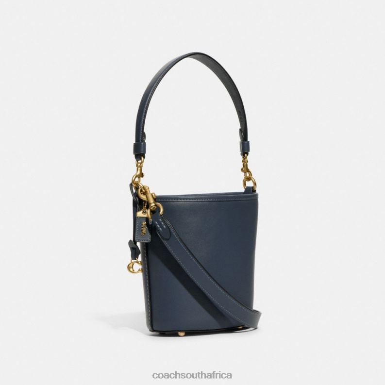 Coach Women DAKOTA BUCKET BAG 16 B4/DENIM 4ZRDJ14