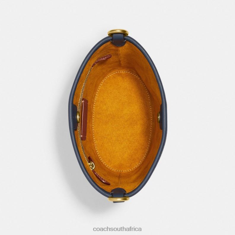 Coach Women DAKOTA BUCKET BAG 16 B4/DENIM 4ZRDJ14