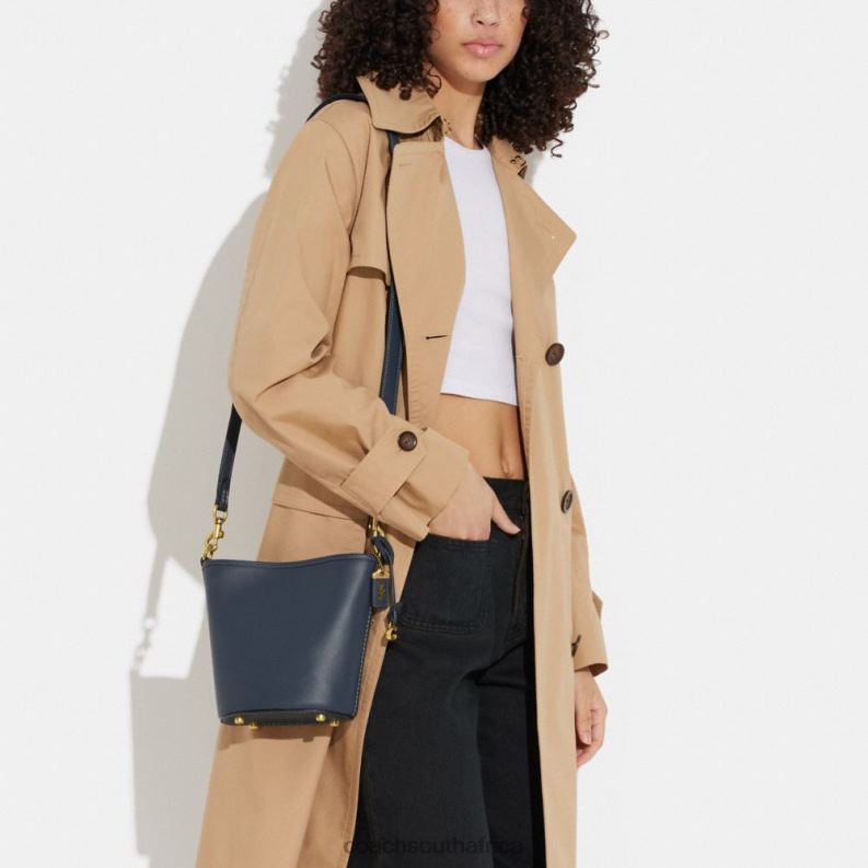 Coach Women DAKOTA BUCKET BAG 16 B4/DENIM 4ZRDJ14