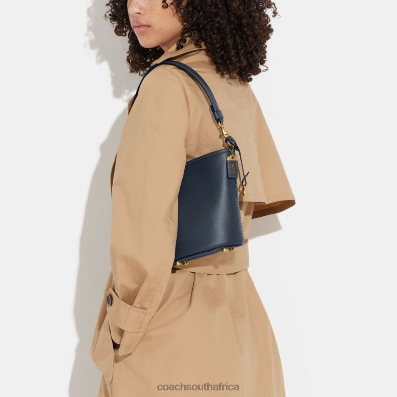 Coach Women DAKOTA BUCKET BAG 16 B4/DENIM 4ZRDJ14