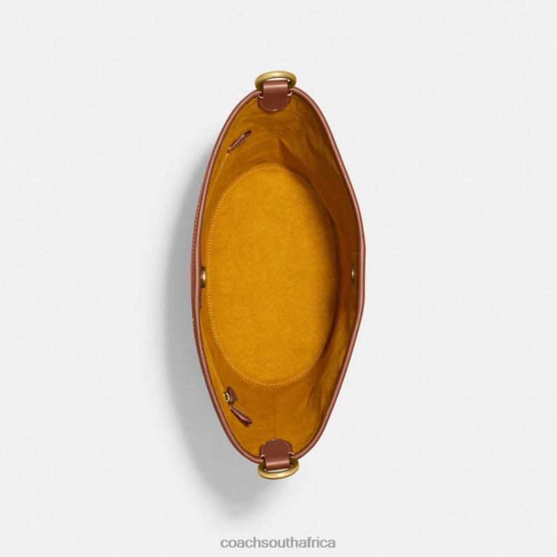 Coach Women DAKOTA BUCKET BAG B4/1941 Saddle 4ZRDJ22