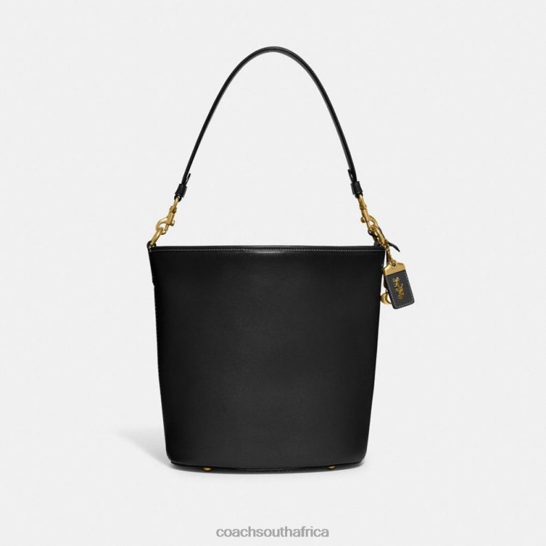 Coach Women DAKOTA BUCKET BAG B4/BLACK 4ZRDJ21
