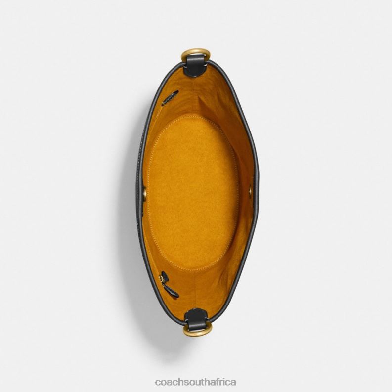 Coach Women DAKOTA BUCKET BAG B4/BLACK 4ZRDJ21