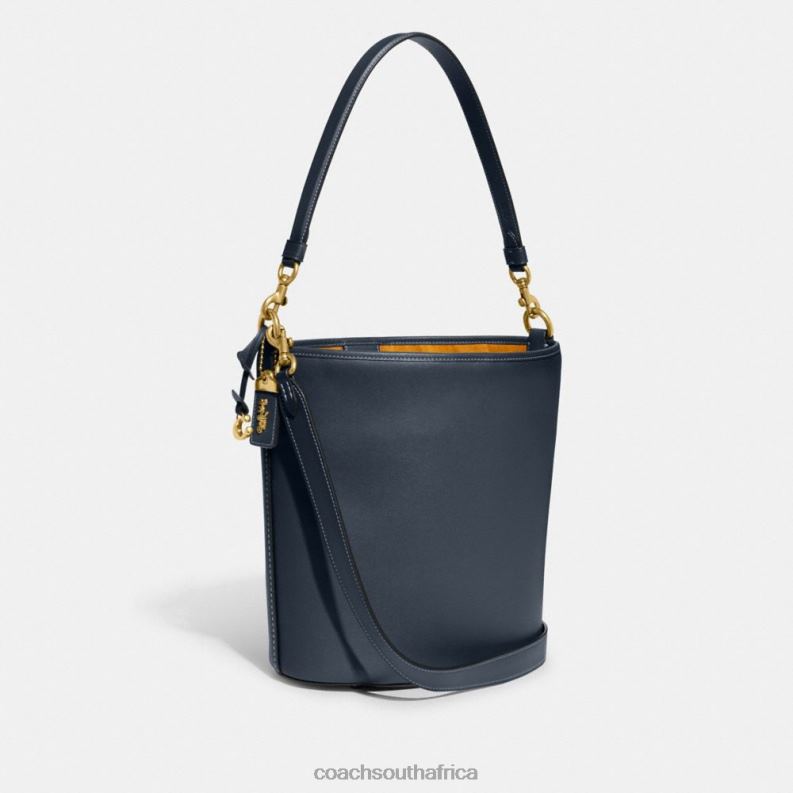 Coach Women DAKOTA BUCKET BAG B4/DENIM 4ZRDJ16