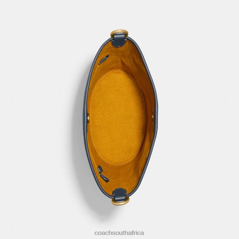 Coach Women DAKOTA BUCKET BAG B4/DENIM 4ZRDJ16