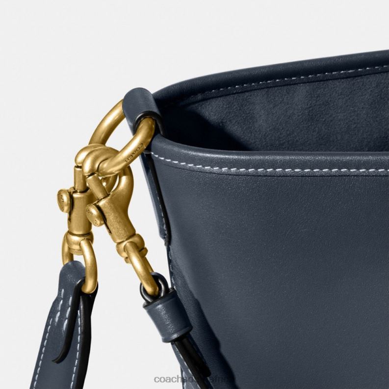 Coach Women DAKOTA BUCKET BAG B4/DENIM 4ZRDJ16