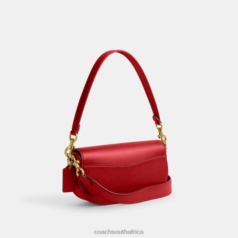 Coach Women HARLEY SHOULDER BAG 23 B4/Sport Red 4ZRDJ32
