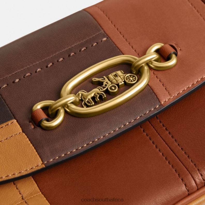 Coach Women HARLEY SHOULDER BAG 23 IN PATCHWORK B4/Multi 4ZRDJ25