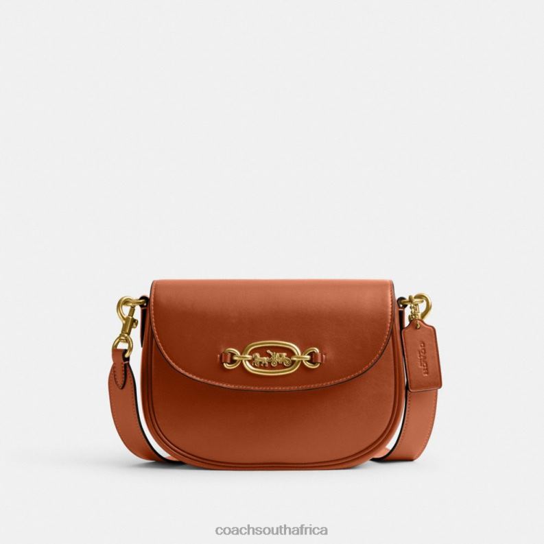 Coach Women HARLEY SHOULDER BAG B4/Burnished Amber 4ZRDJ29