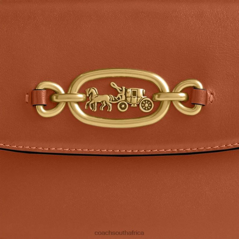 Coach Women HARLEY SHOULDER BAG B4/Burnished Amber 4ZRDJ29