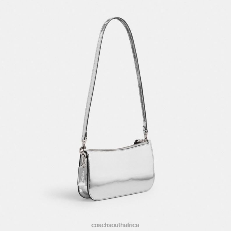 Coach Women PENN SHOULDER BAG IN SILVER METALLIC LH/Silver 4ZRDJ72
