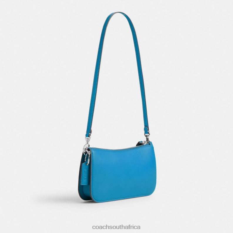 Coach Women THE LIL NAS X DROP PENN SHOULDER BAG LH/Lh/Bunny Flyer Montero Blue 4ZRDJ64