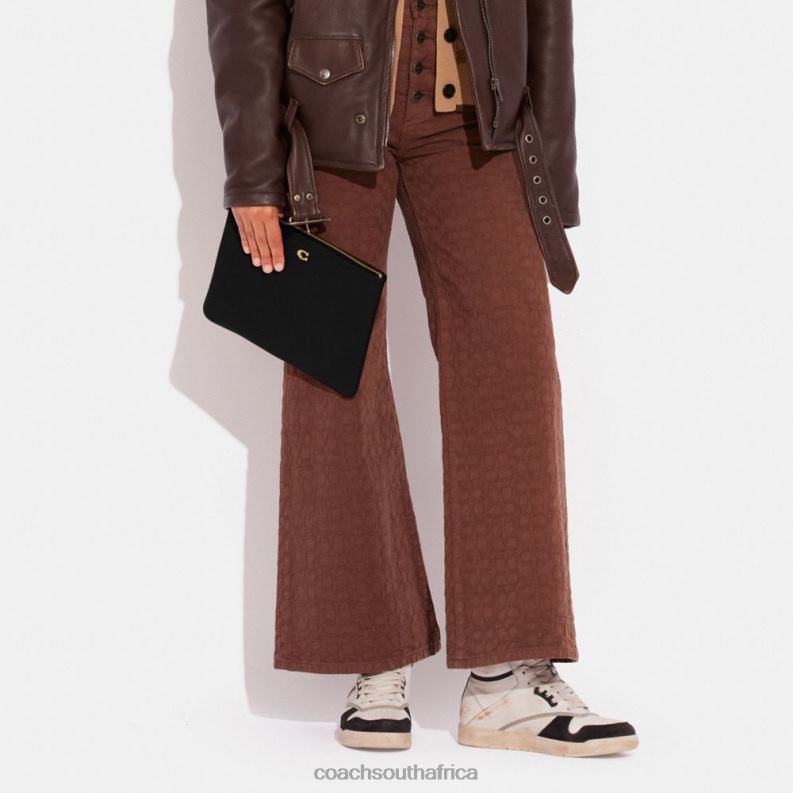 Coach Women POUCH 28 B4/BLACK 4ZRDJ314