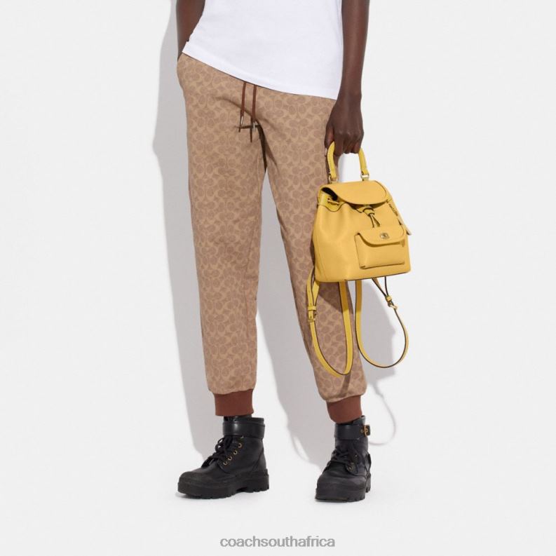 Coach Women RIYA BACKPACK 21 B4/Hay 4ZRDJ61