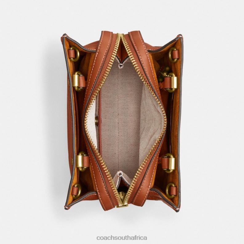 Coach Women ROGUE 20 WITH BRAID B4/Burnished Amber 4ZRDJ77