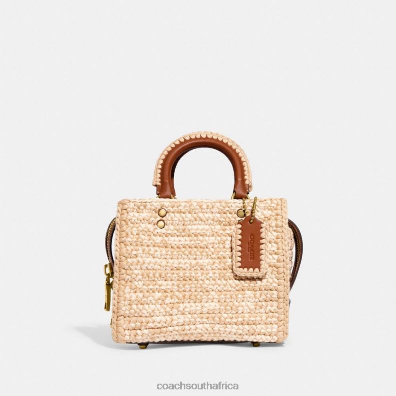 Coach Women ROGUE 20 WITH CROCHET B4/Ivory Multi 4ZRDJ82