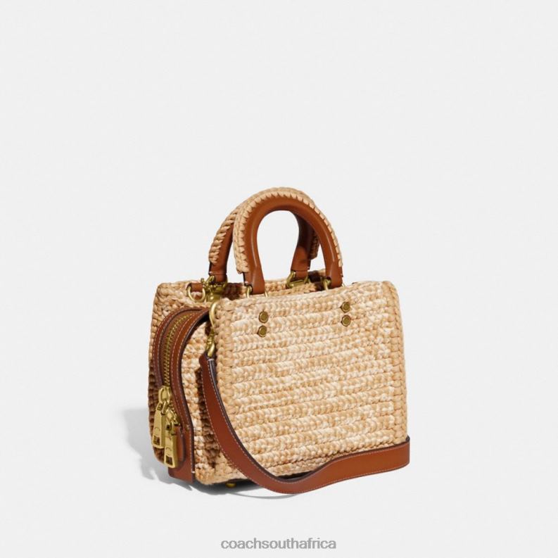 Coach Women ROGUE 20 WITH CROCHET B4/Ivory Multi 4ZRDJ82