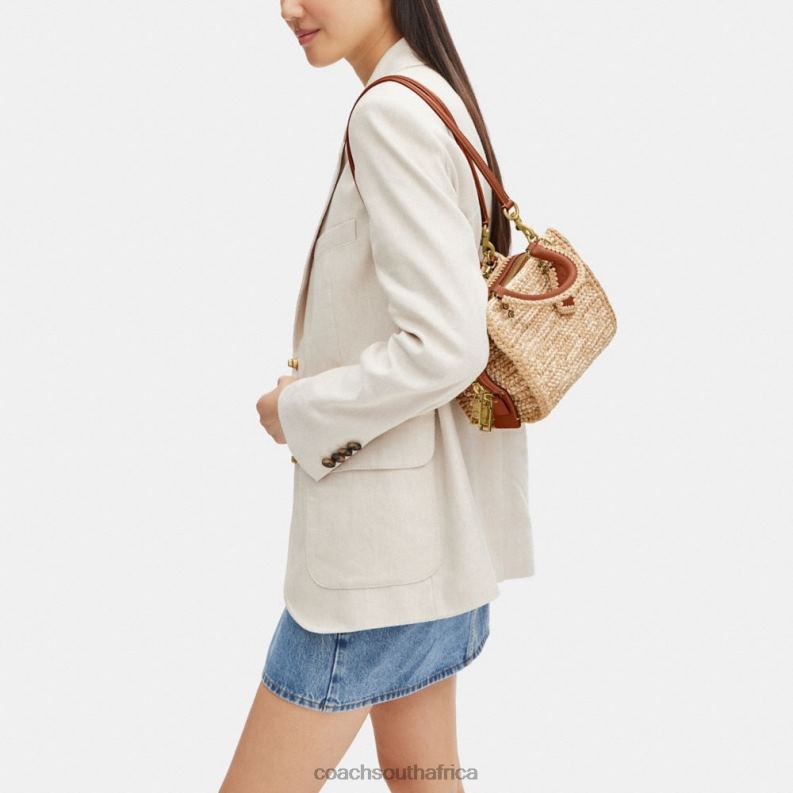 Coach Women ROGUE 20 WITH CROCHET B4/Ivory Multi 4ZRDJ82