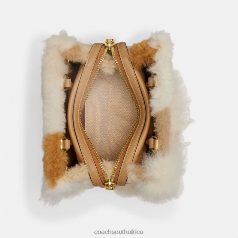 Coach Women ROGUE 20 WITH PATCHWORK B4/NATURAL MULTI 4ZRDJ87