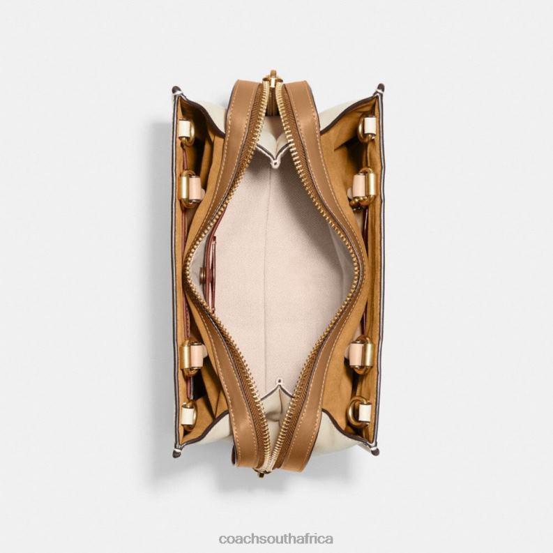 Coach Women ROGUE 25 IN SIGNATURE TEXTILE JACQUARD B4/Chalk Ivory Multi 4ZRDJ79