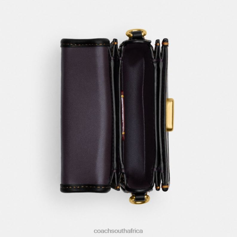 Coach Women ROGUE TOP HANDLE 12 IN COLORBLOCK B4/BLACK MULTI 4ZRDJ91